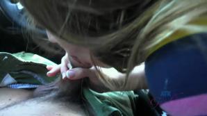 Niki enjoys the ride on the road to Hana.